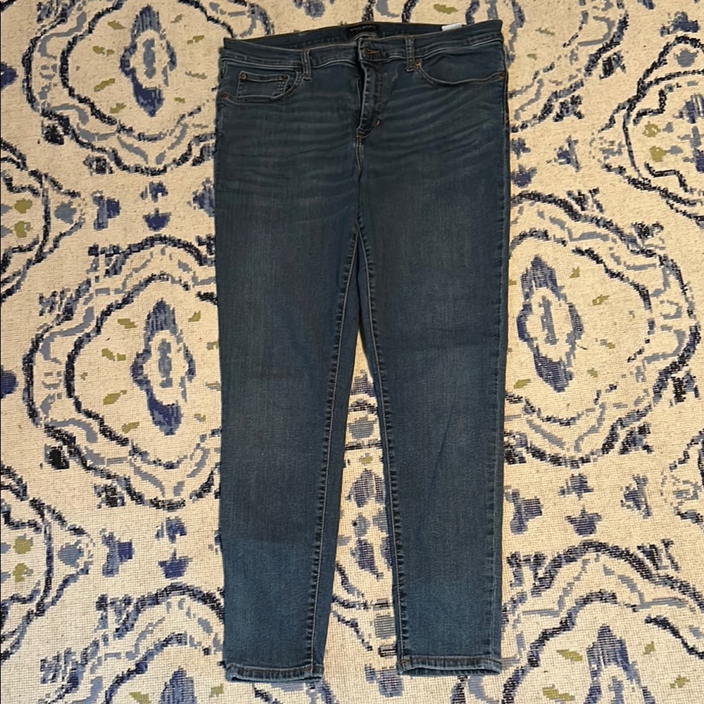 Banana Republic Blue Skinny Jeans Modern Fit